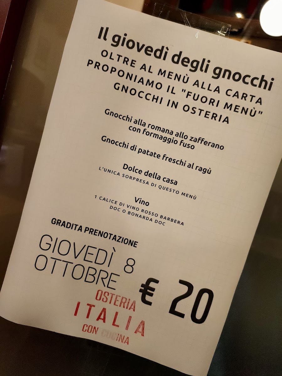 Osteria Italia Erba Photo Menu 8