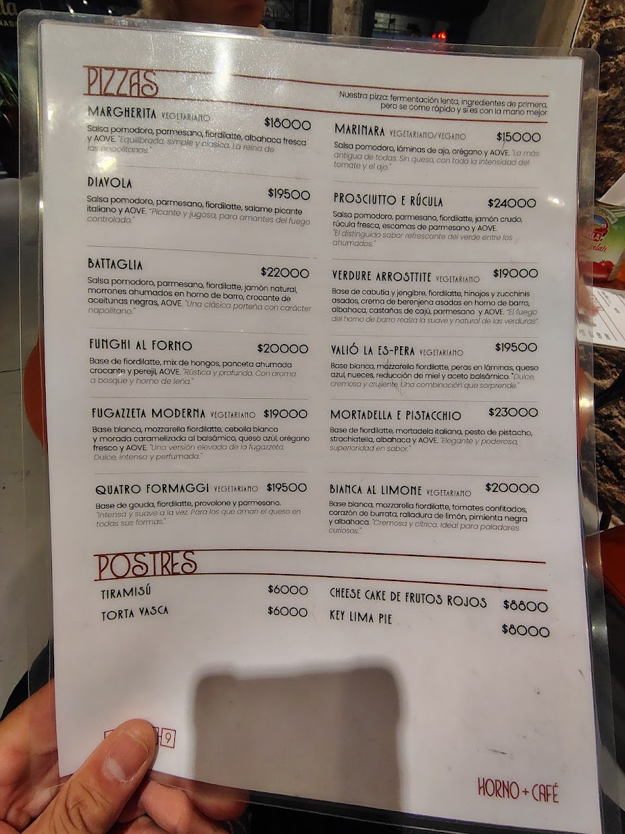 1939 Horno + café Photo Menu 7
