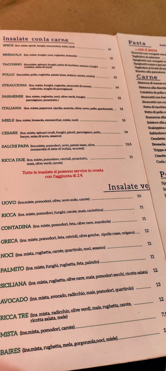 L'Insalata Ricca - Piazza di Pasquino Photo Menu 8