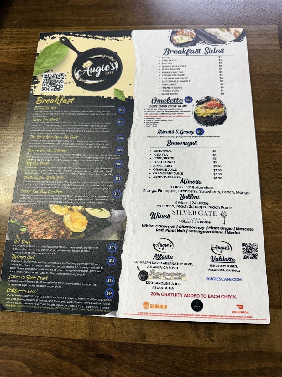Augie's Cafe Photo Menu 4