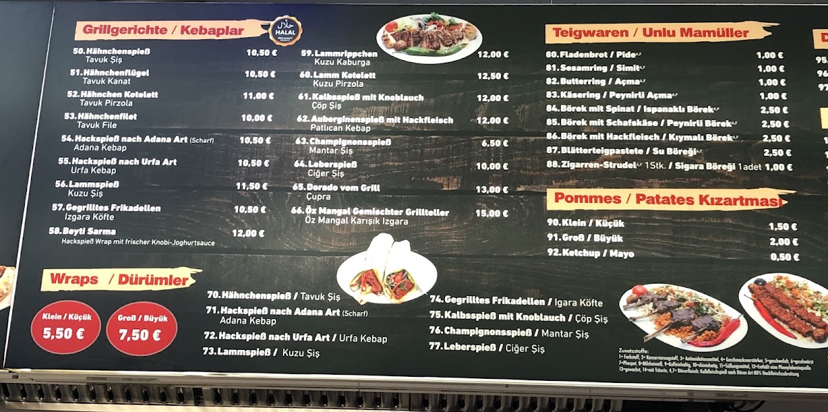 Öz Mangal Photo Menu 3