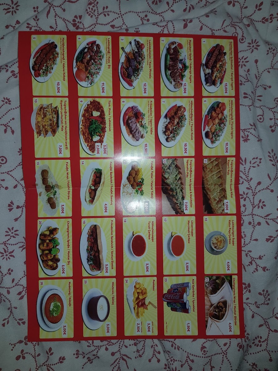 Öz Mangal Photo Menu 9