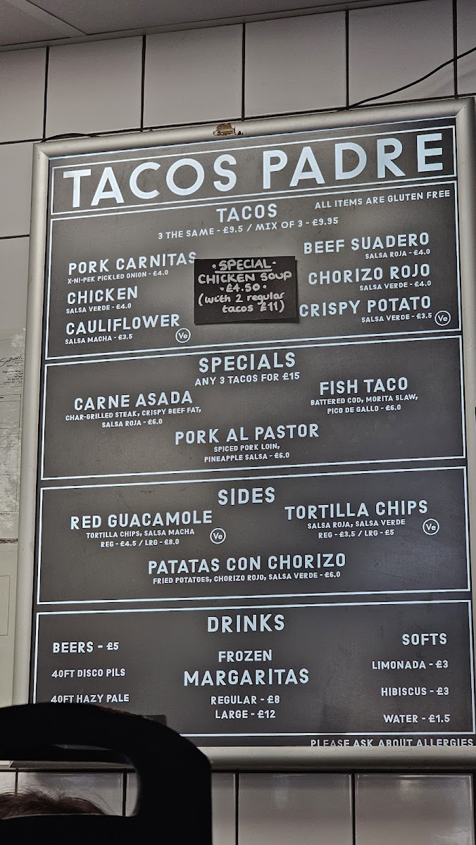 Tacos Padre Photo Menu 1