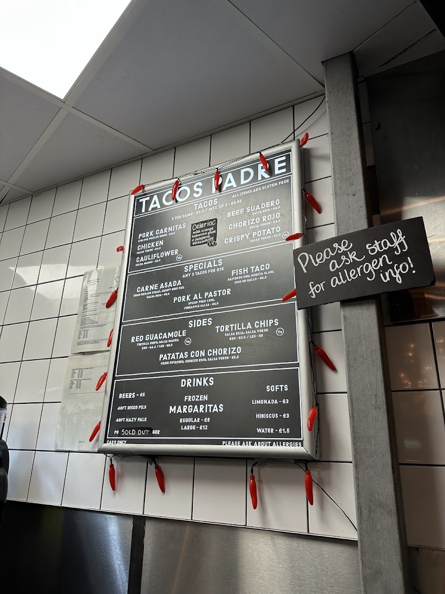 Tacos Padre Photo Menu 3