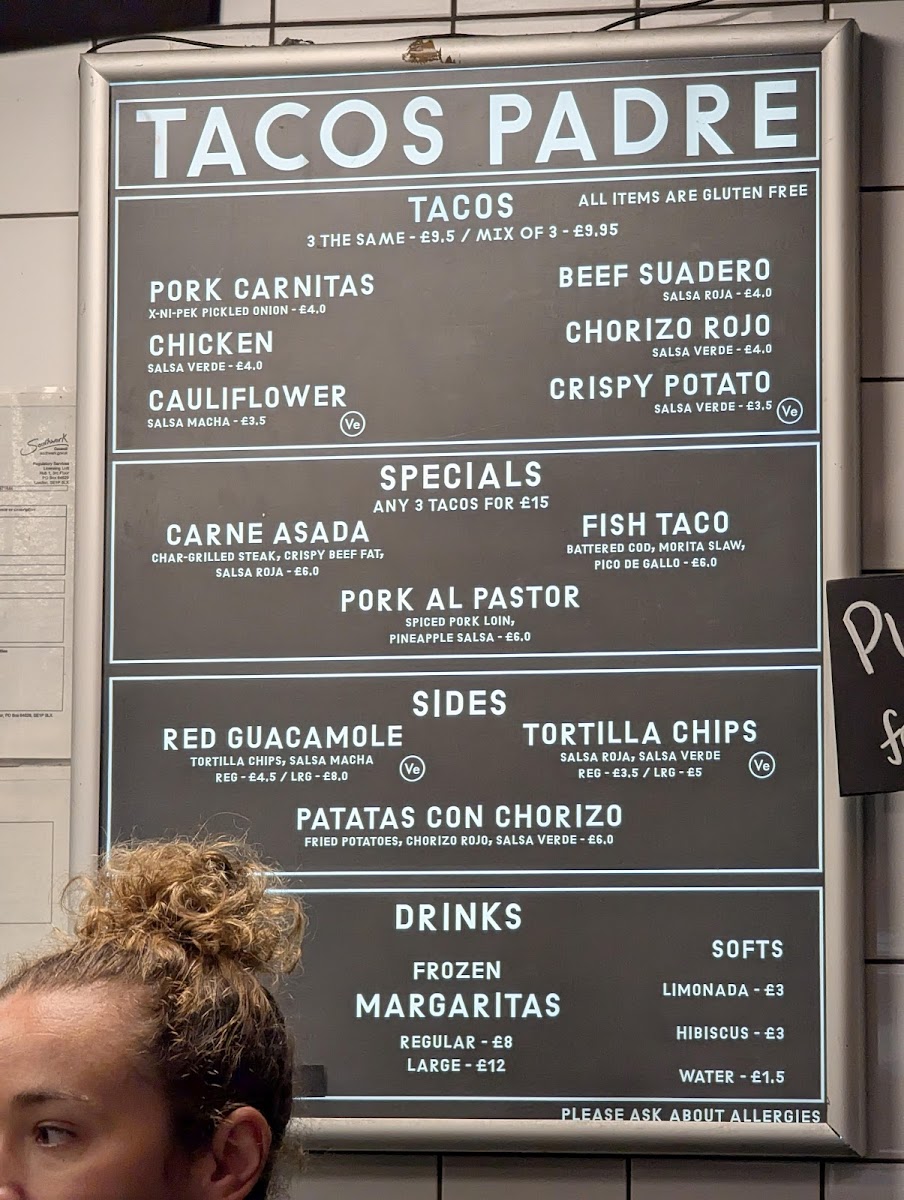 Tacos Padre Photo Menu 5