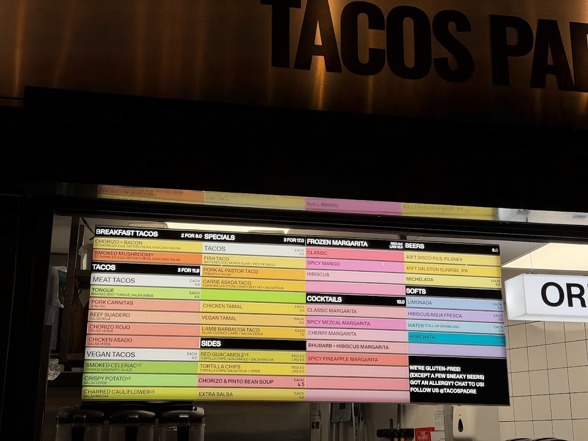 Tacos Padre Photo Menu 8