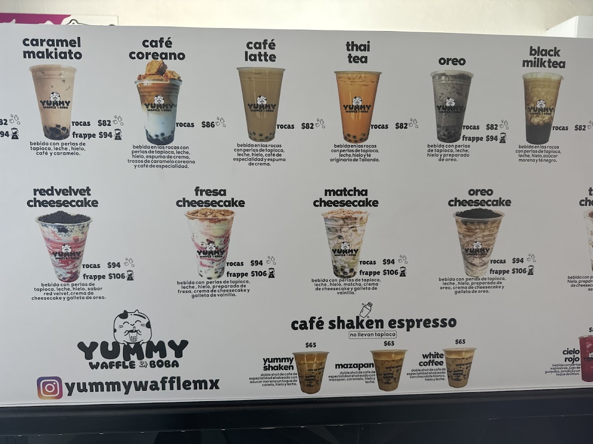 Yummy Waffle Photo Menu 3