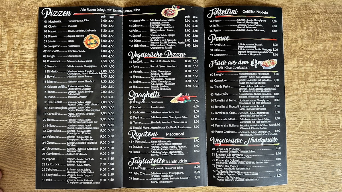 Pizzeria La Rustica Photo Menu 1
