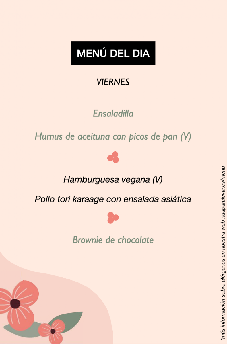 Núa para levar Photo Menu 2