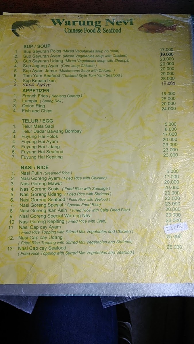 Warung Nevi Photo Menu 1