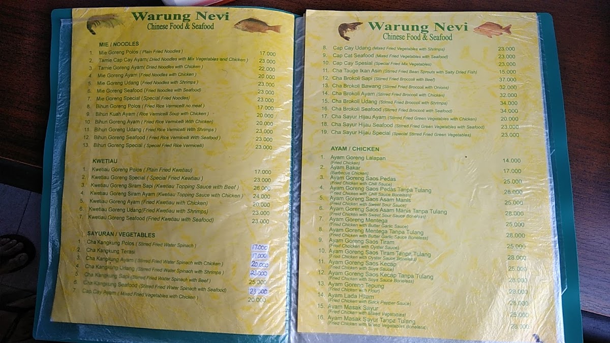 Warung Nevi Photo Menu 2