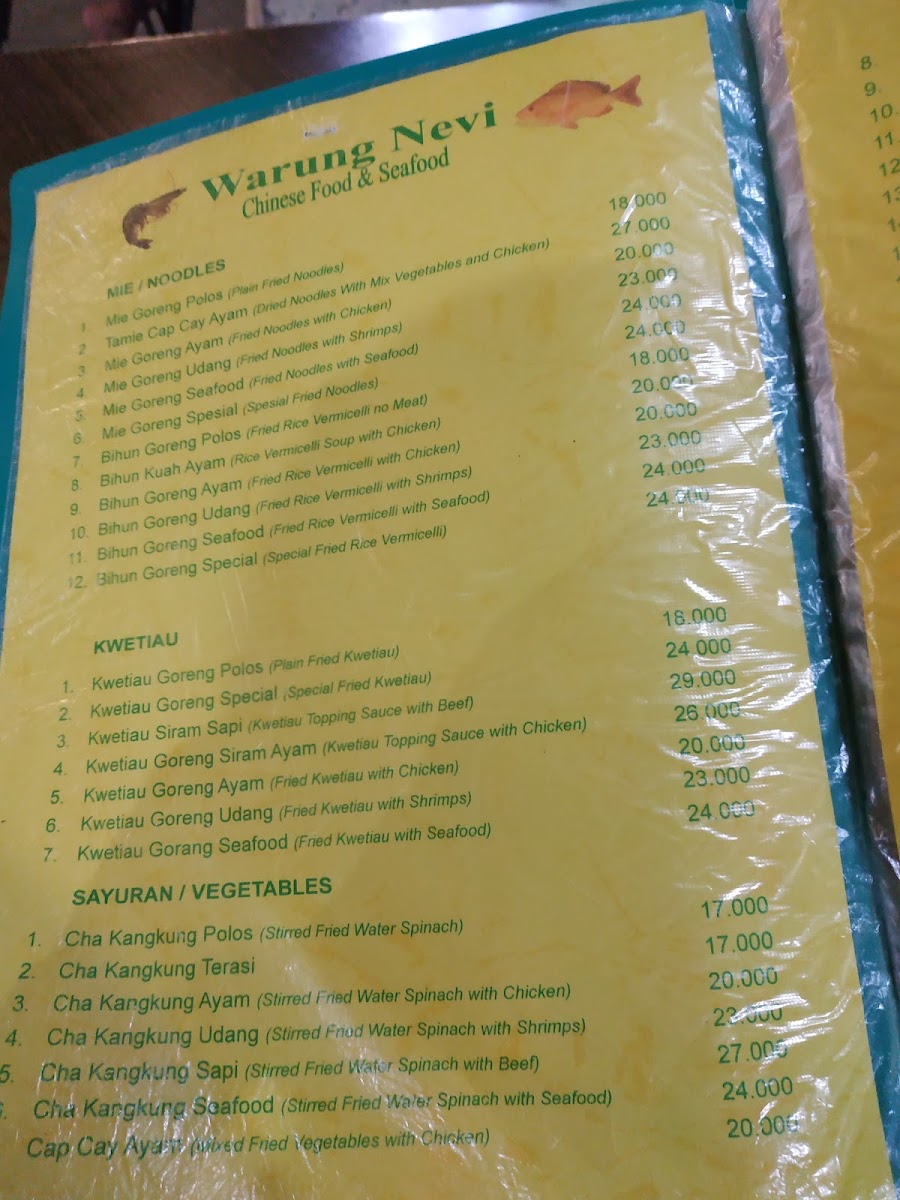 Warung Nevi Photo Menu 8