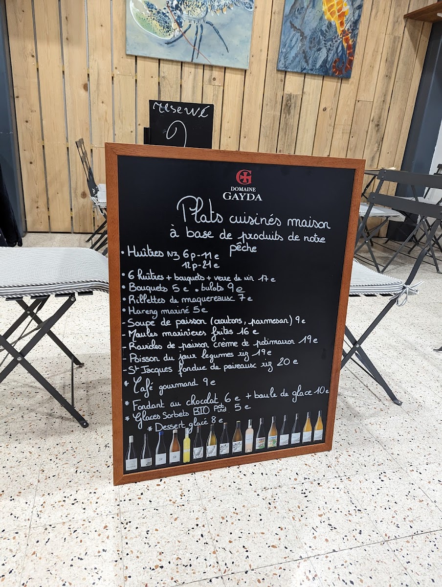 La Pêcheuse Photo Menu 3