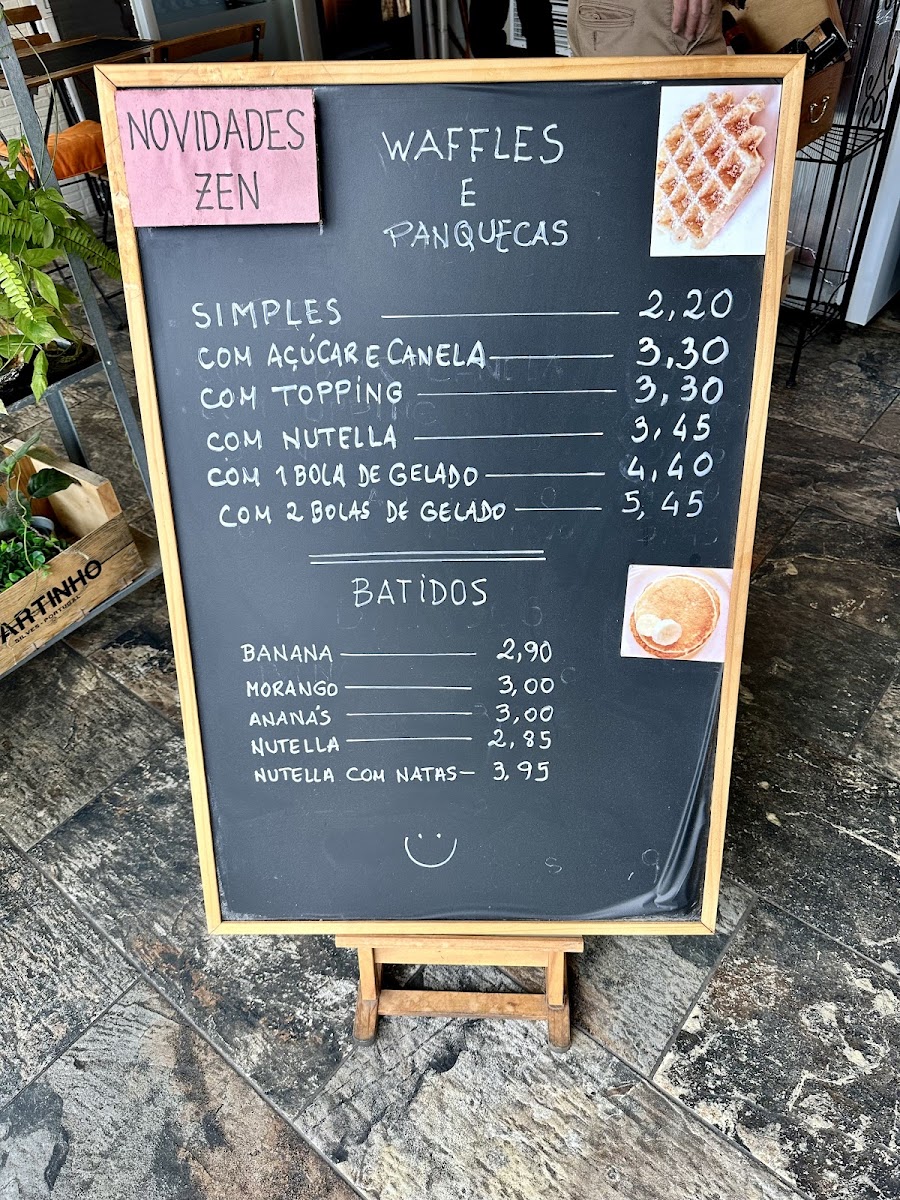 Zen Café Photo Menu 1