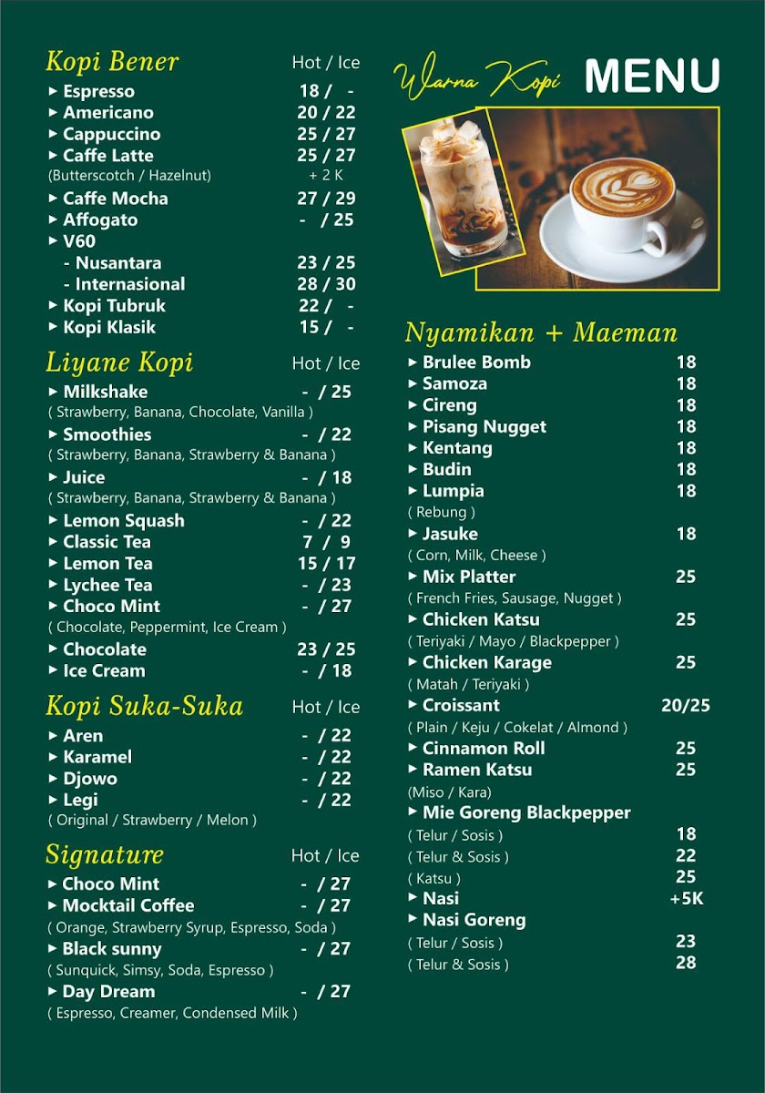 Warna Kopi Photo Menu 1