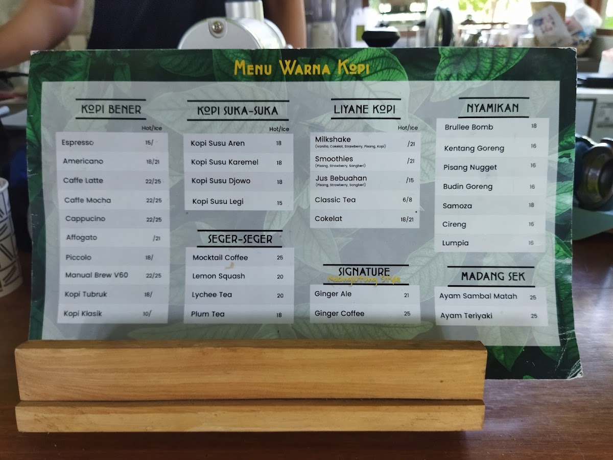 Warna Kopi Photo Menu 10