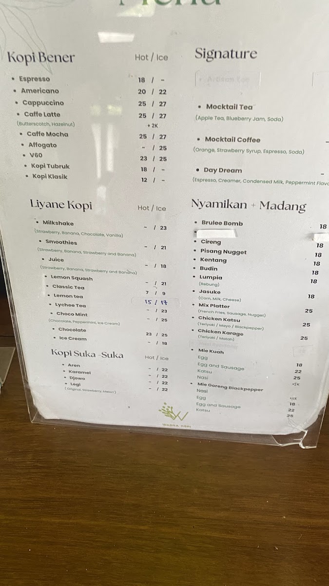 Warna Kopi Photo Menu 9