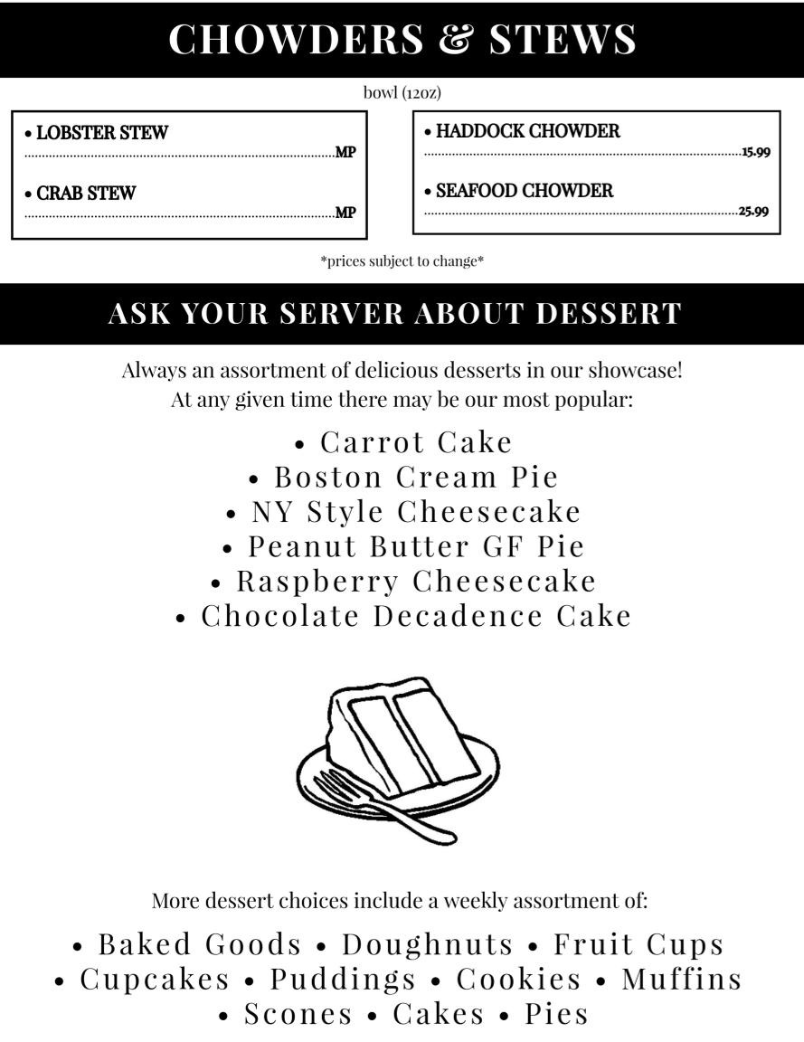 Stonecutters Kitchen Photo Menu 8