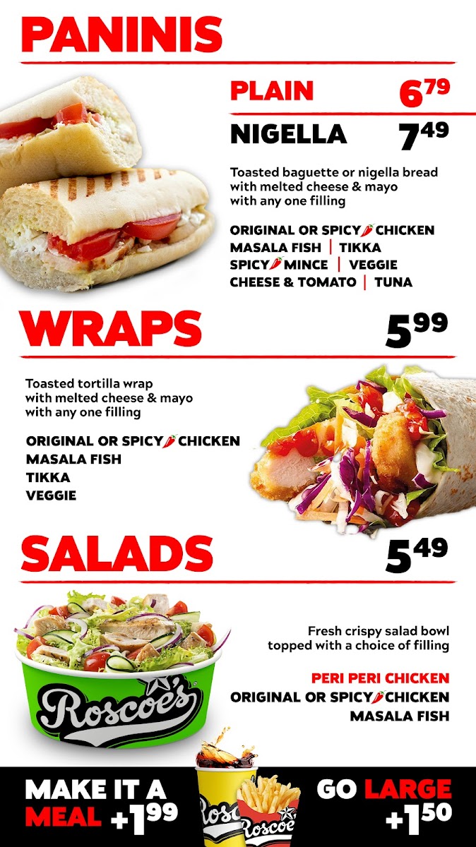 ROSCOE'S ® (SPARKBROOK) Photo Menu 3