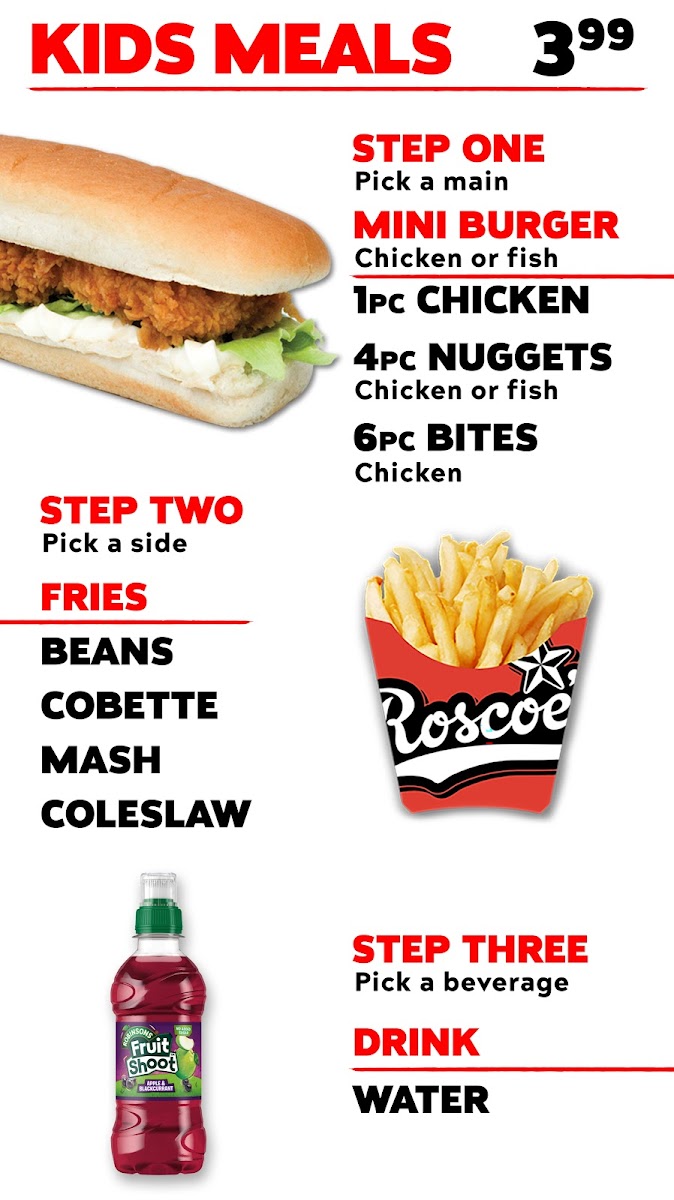 ROSCOE'S ® (SPARKBROOK) Photo Menu 5