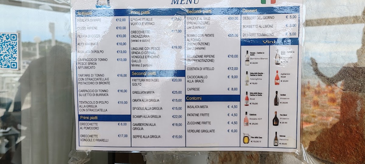 Ristorante Bar Onda Azzurra Photo Menu 1