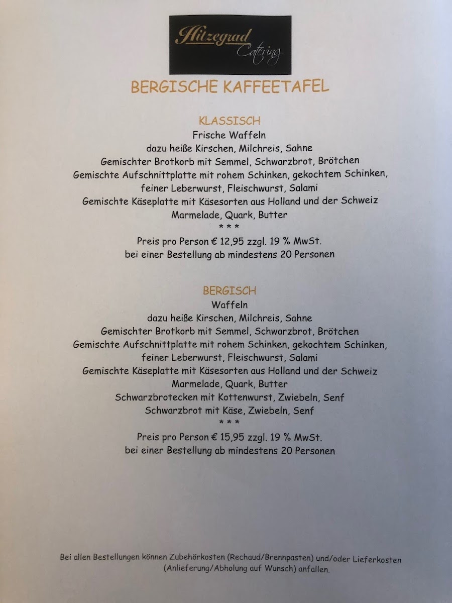 Restaurant Hitze-Frei - Solingen Photo Menu 4