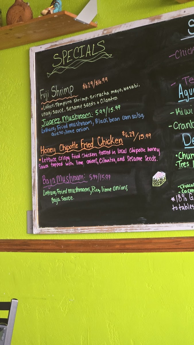 Taco Fresco Photo Menu 1