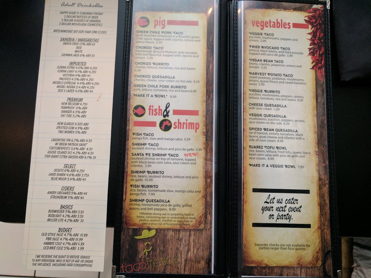 Taco Fresco Photo Menu 5