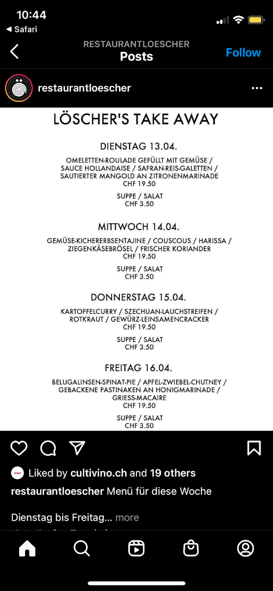 Löscher Photo Menu 3