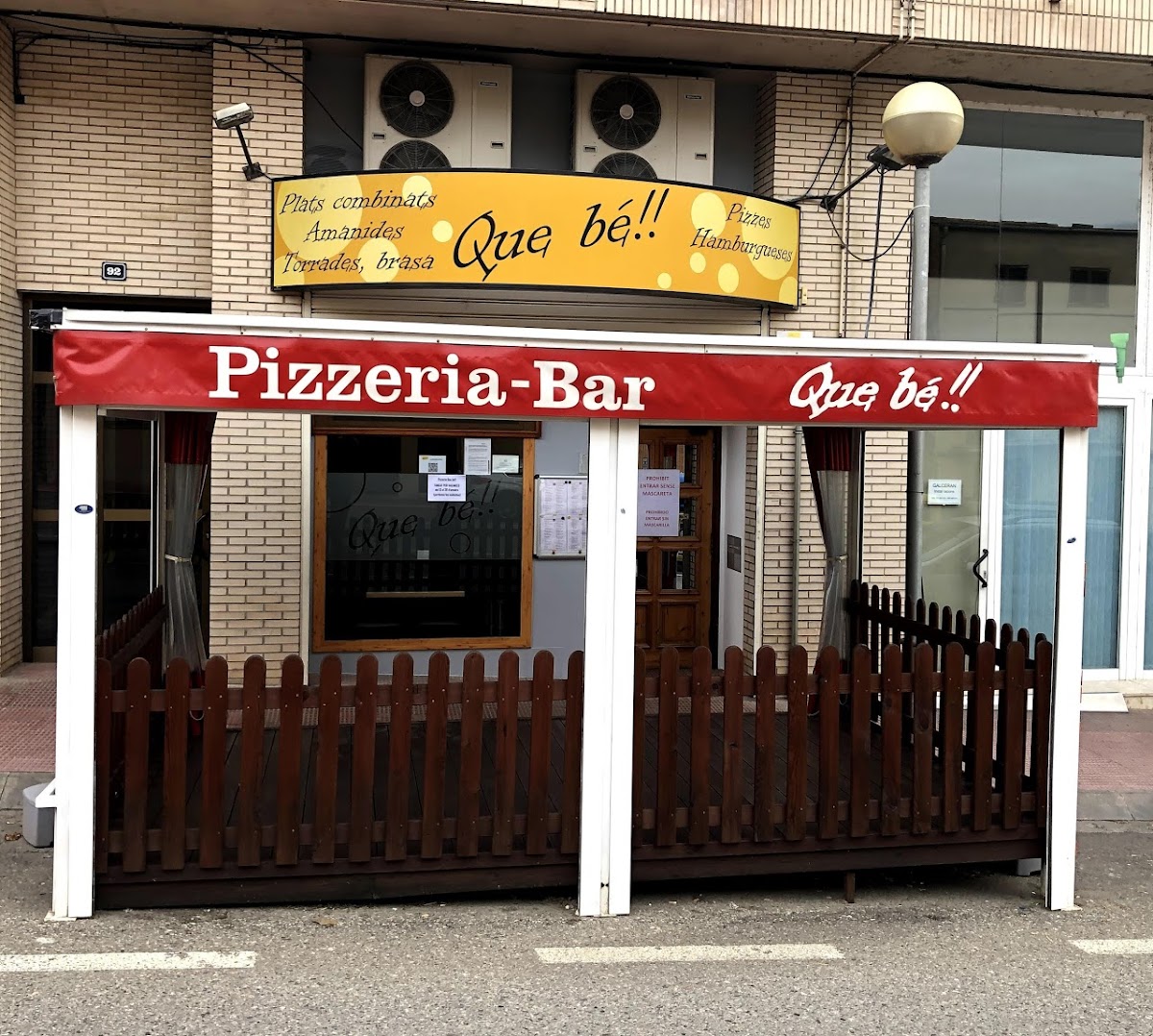 Pizzeria Restaurant Que bé!!