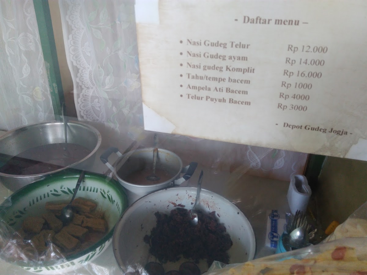 Depot Gudeg Jogja Bu Henny Photo Menu 1