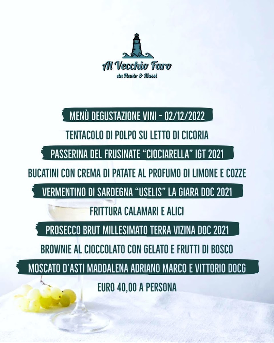 Ristorante Al Vecchio faro Photo Menu 5