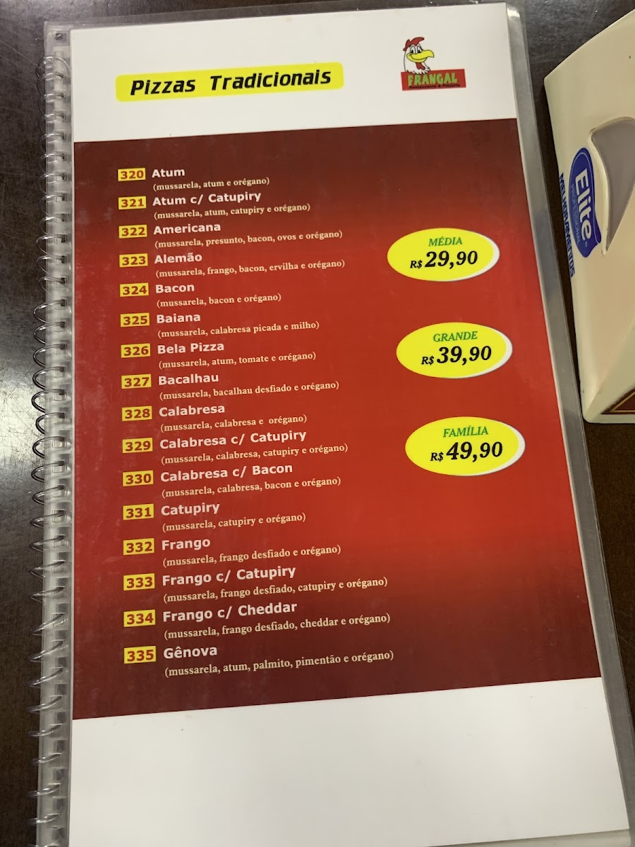 Galeteria Frangal Photo Menu 2