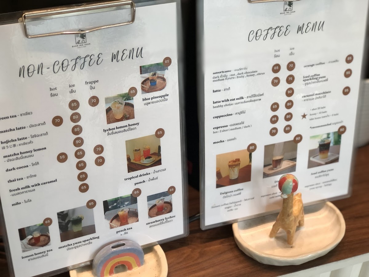 Baan ing suan cafe Photo Menu 5