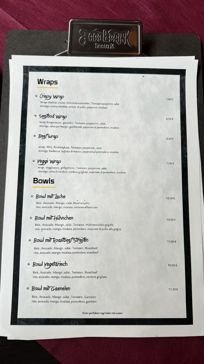 Rittnerhof pizzeria& grill Photo Menu 7