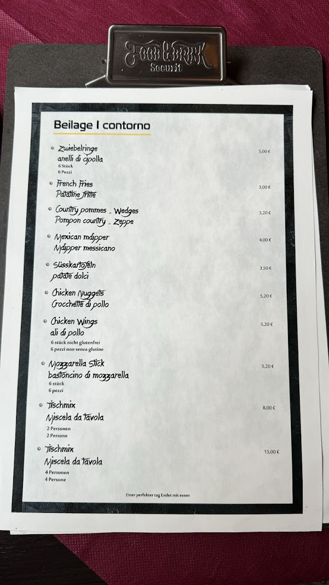 Rittnerhof pizzeria& grill Photo Menu 8