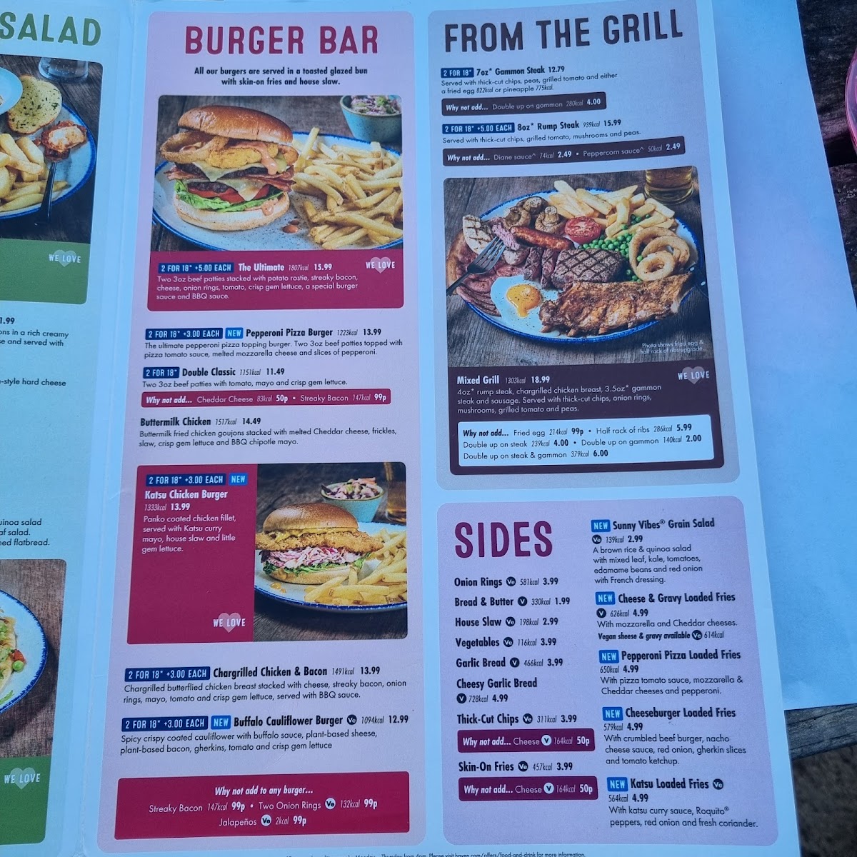 The Bluff Inn Photo Menu 3