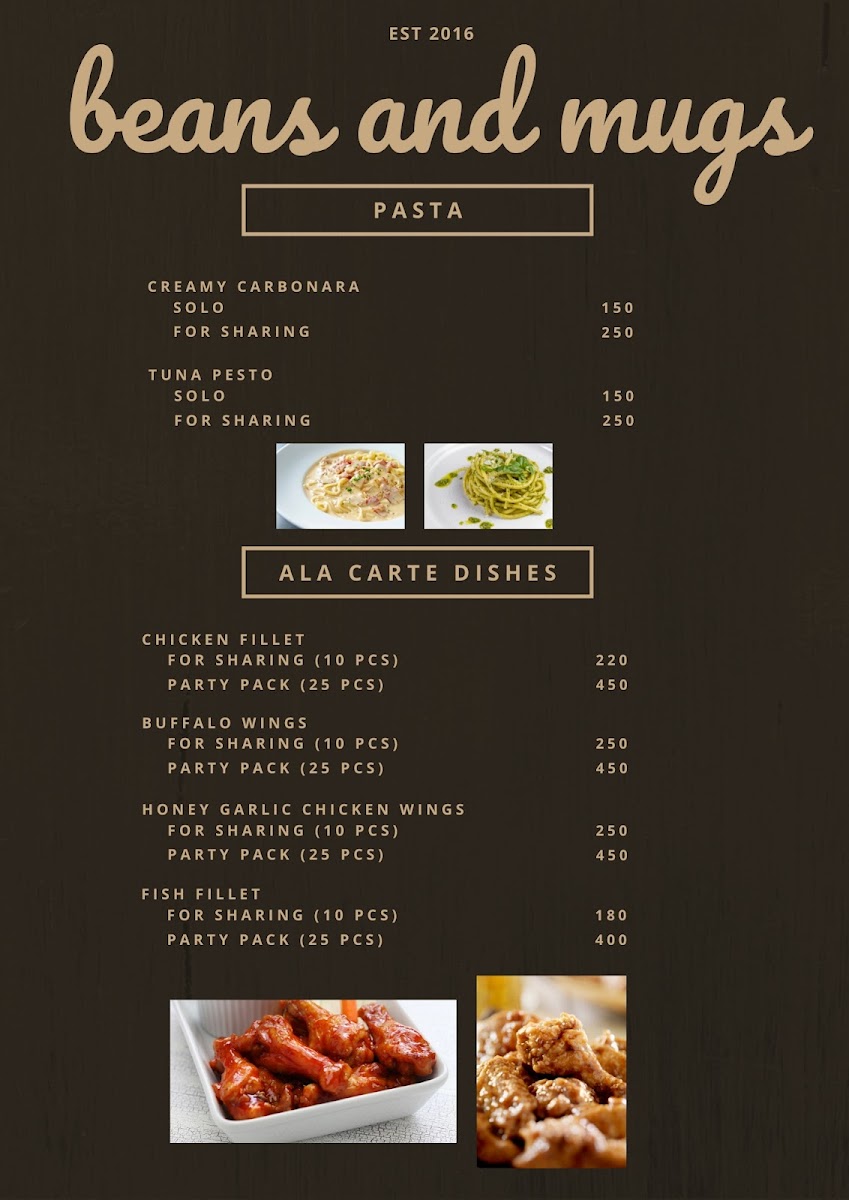 Beans and Mugs LAGUNA Photo Menu 8