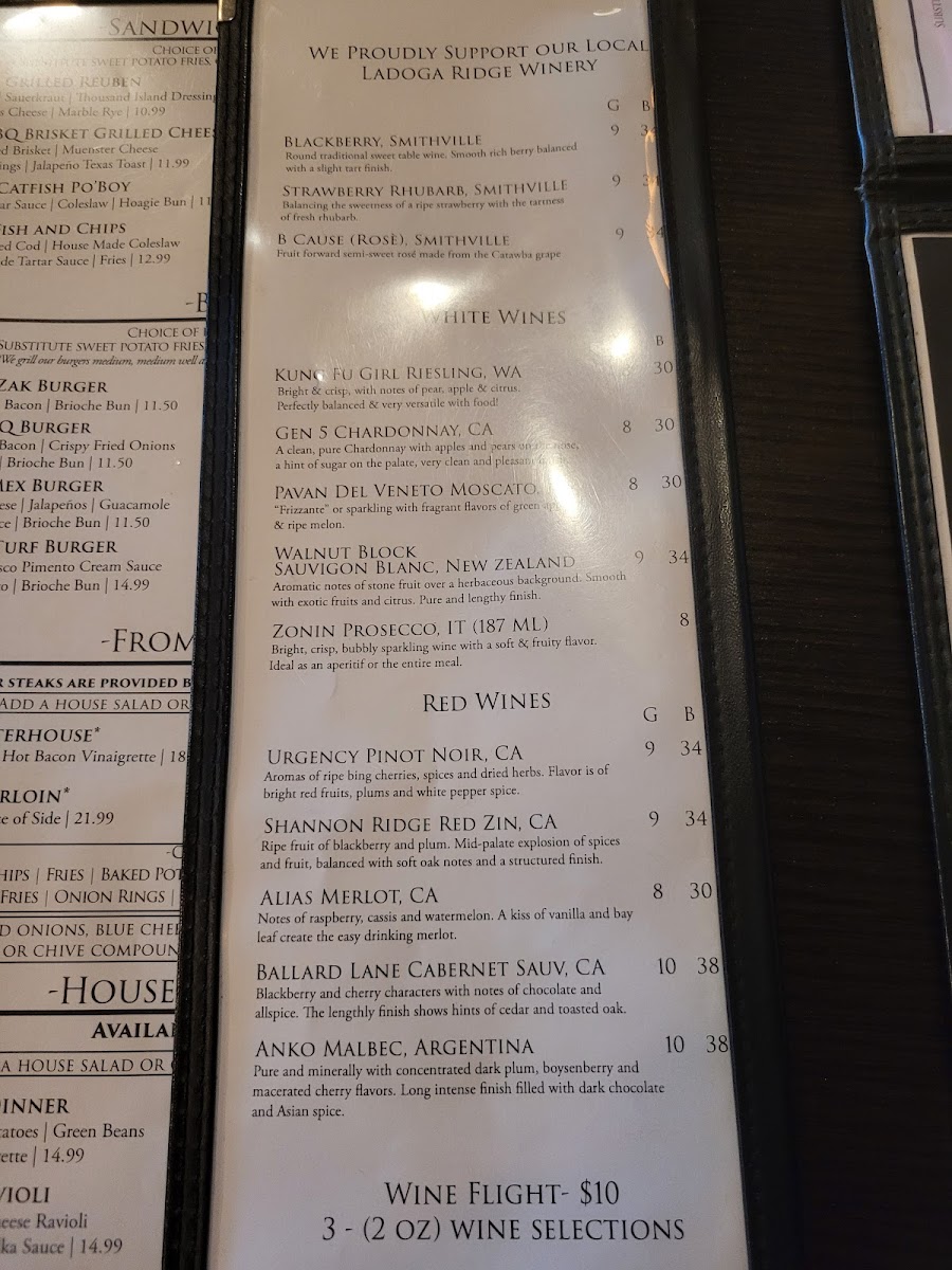 KoZak's Laketown Grill Photo Menu 6