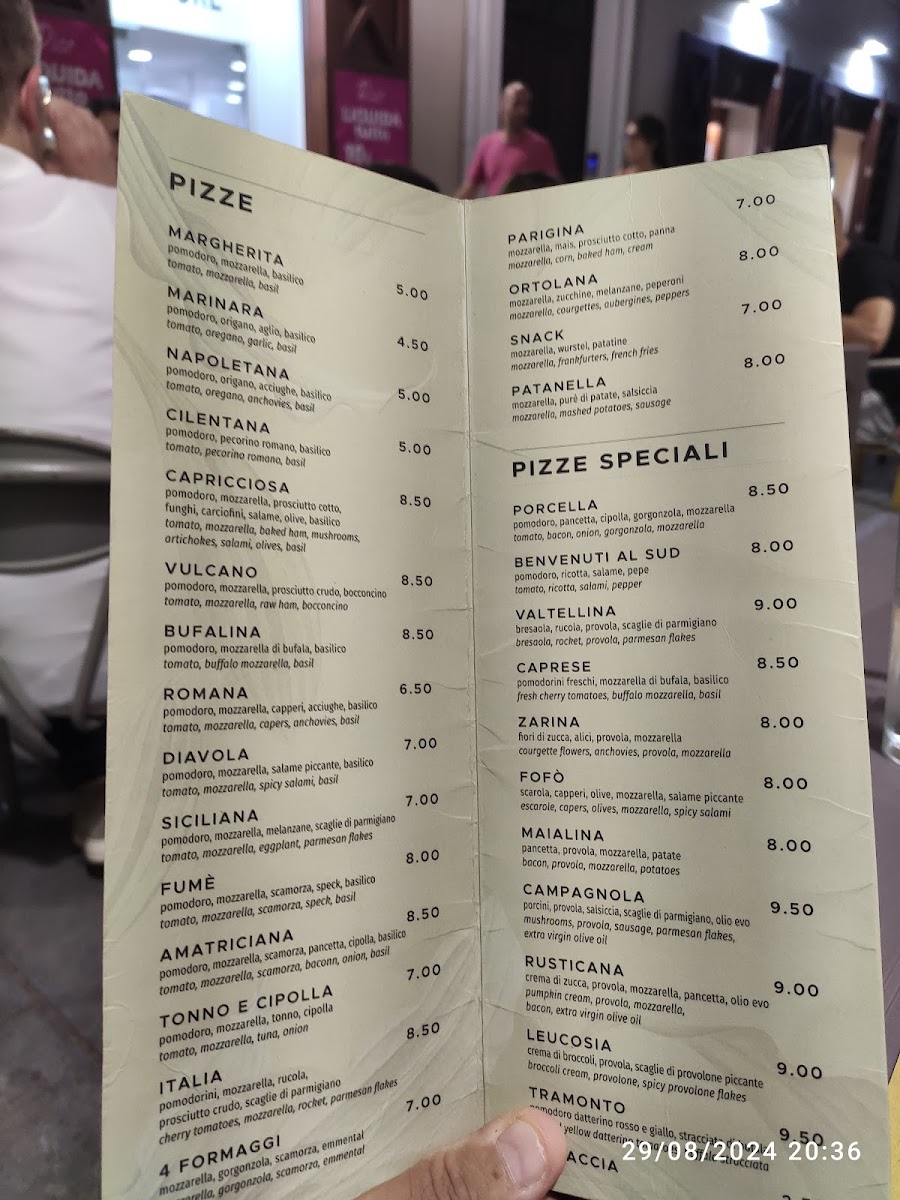 Leucosia Bar Pizzeria Photo Menu 3