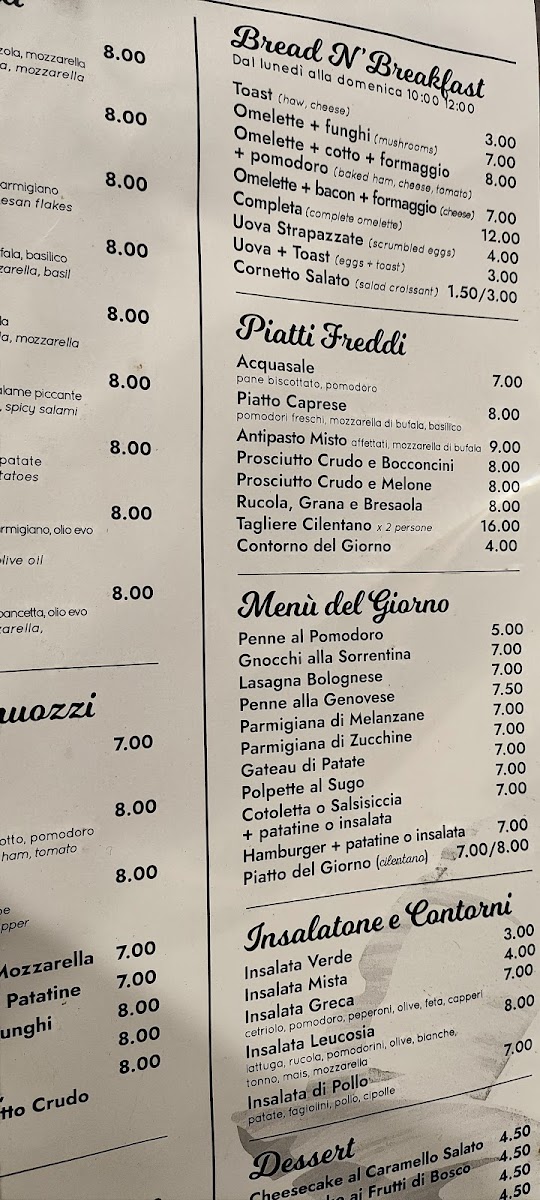 Leucosia Bar Pizzeria Photo Menu 9