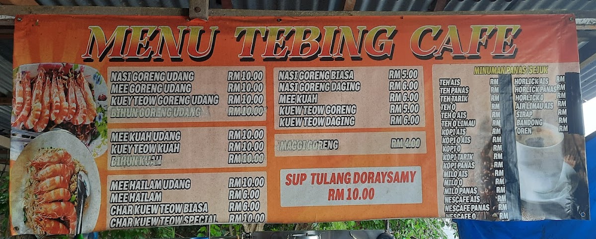 Tebing Kafe Photo Menu 5
