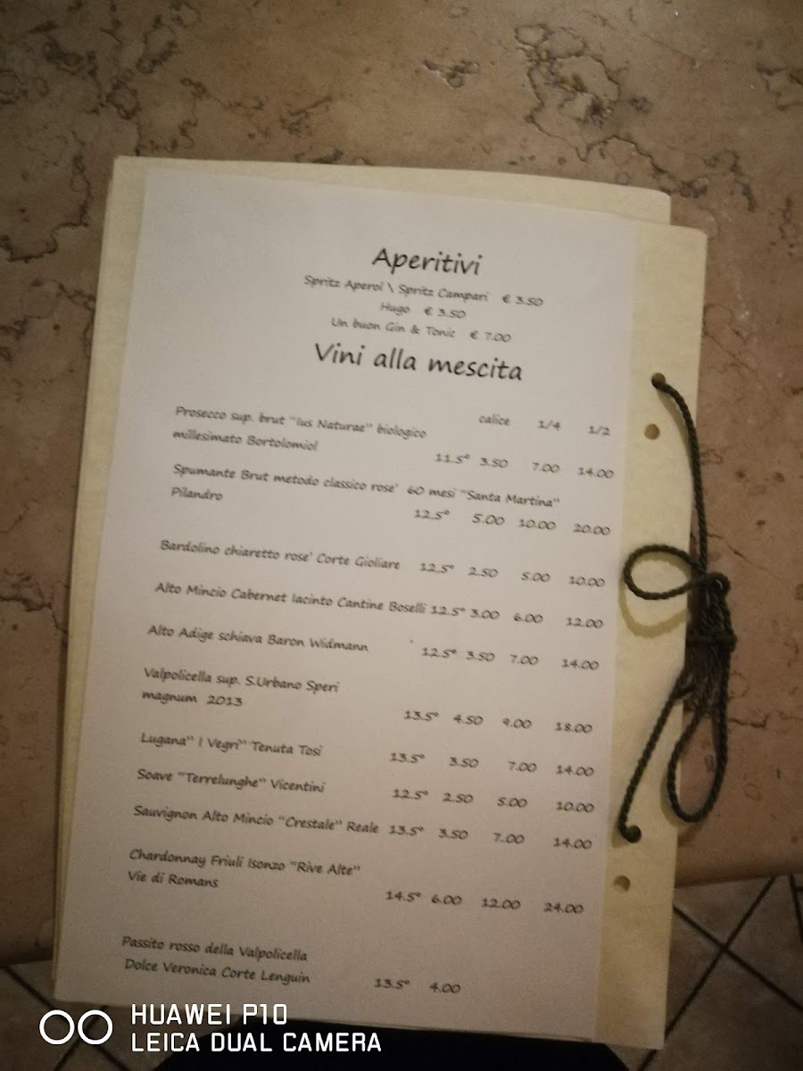 Osteria Le Spine Photo Menu 8