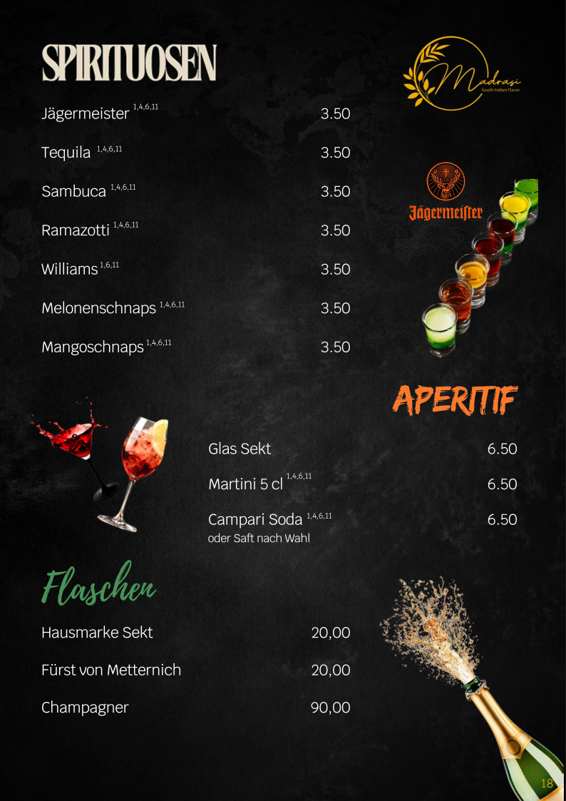 Indisches Restaurant Madrasi - South Indian Flavour Photo Menu 6