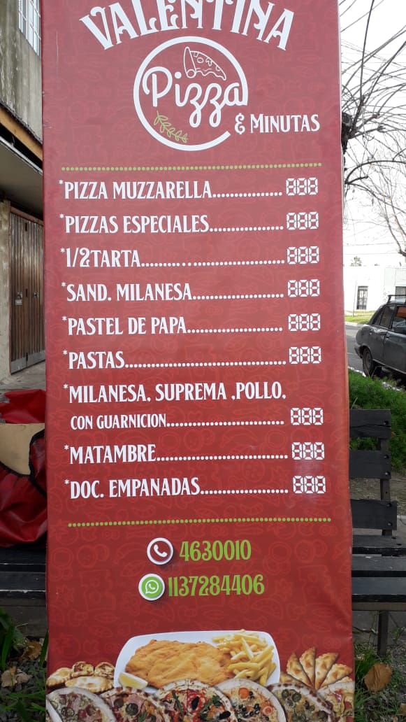 Valentina Pizza & Minutas