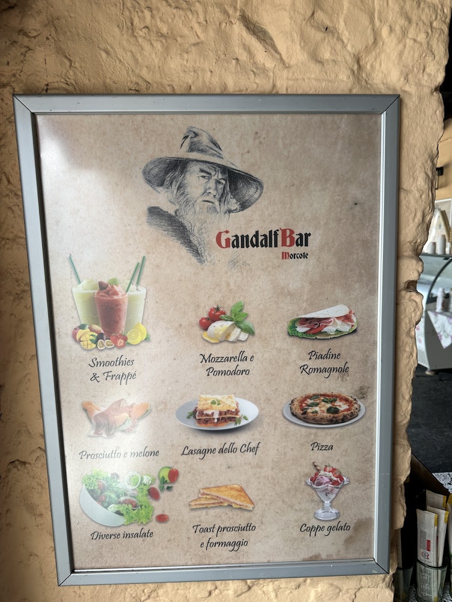 Gandalf Bar Photo Menu 1