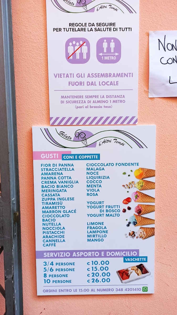 Gelato d'altri tempi Photo Menu 4