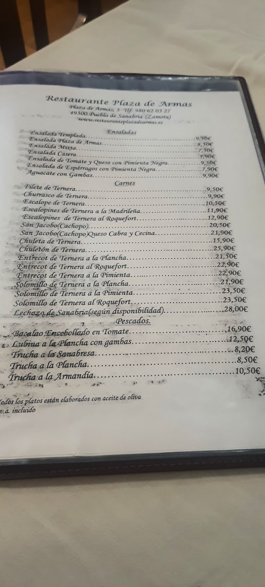 Restaurante Asador Casa Paca Photo Menu 1