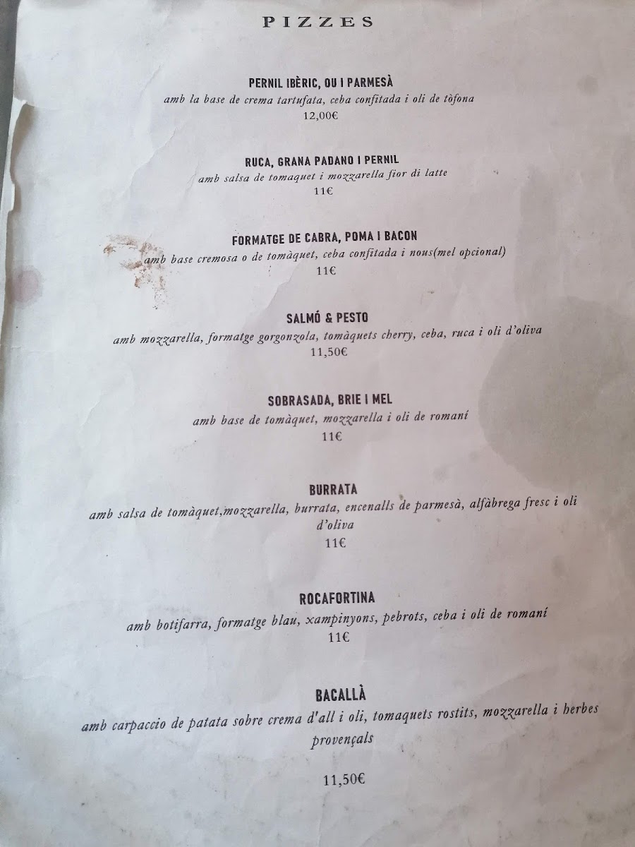 La Pizza Del Pont Photo Menu 6
