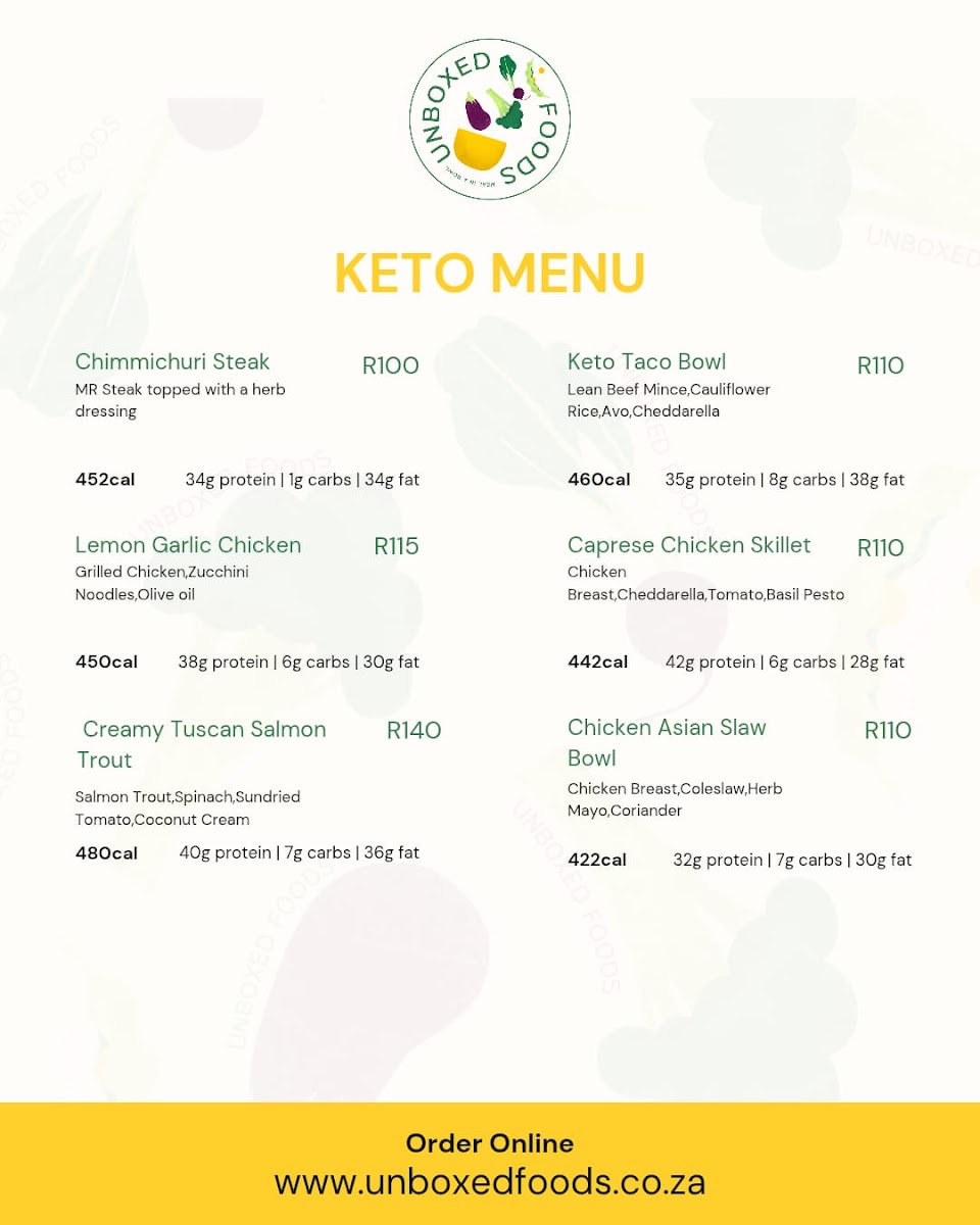 Unboxed Foods Photo Menu 4